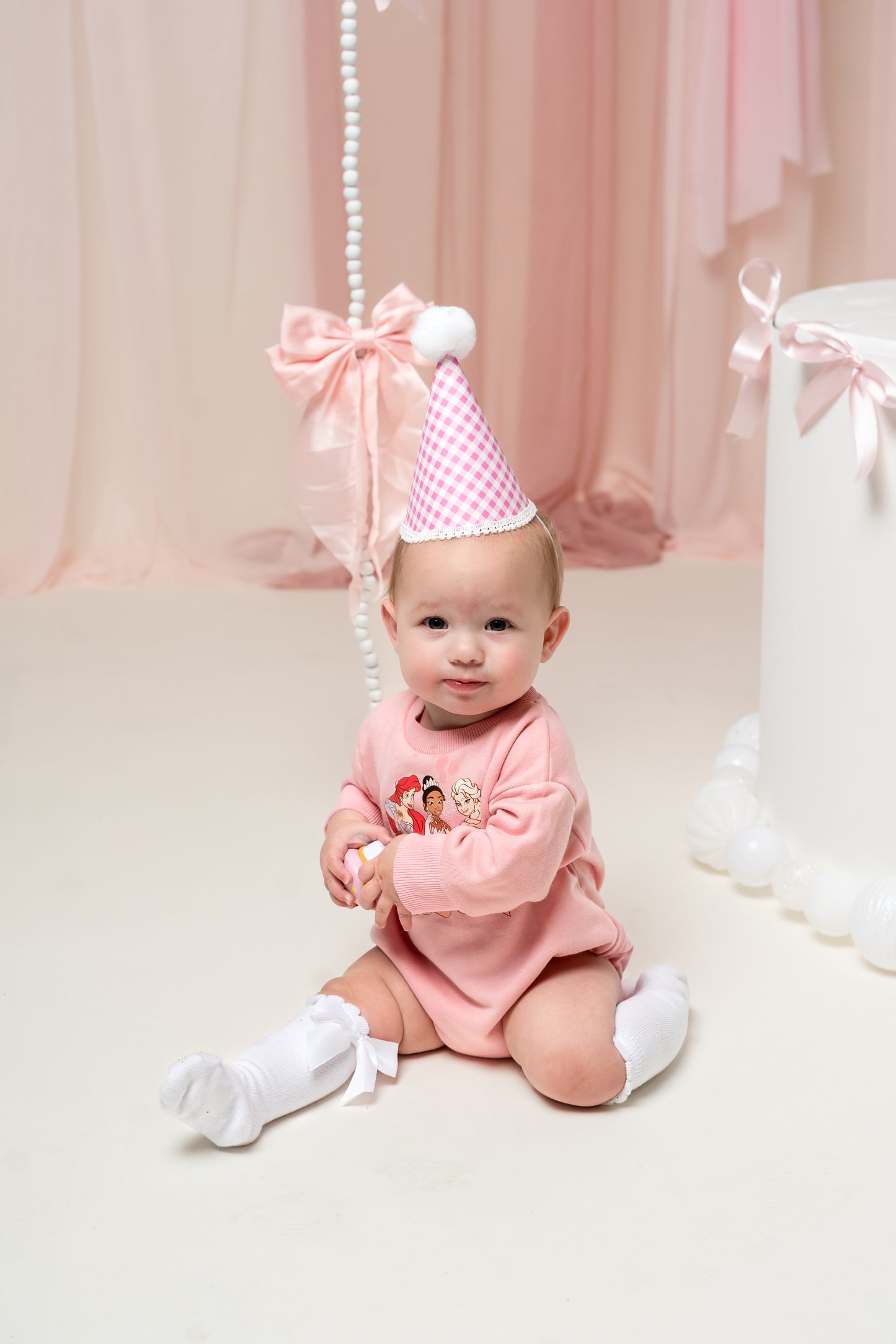 Princess Pink Bubble Romper