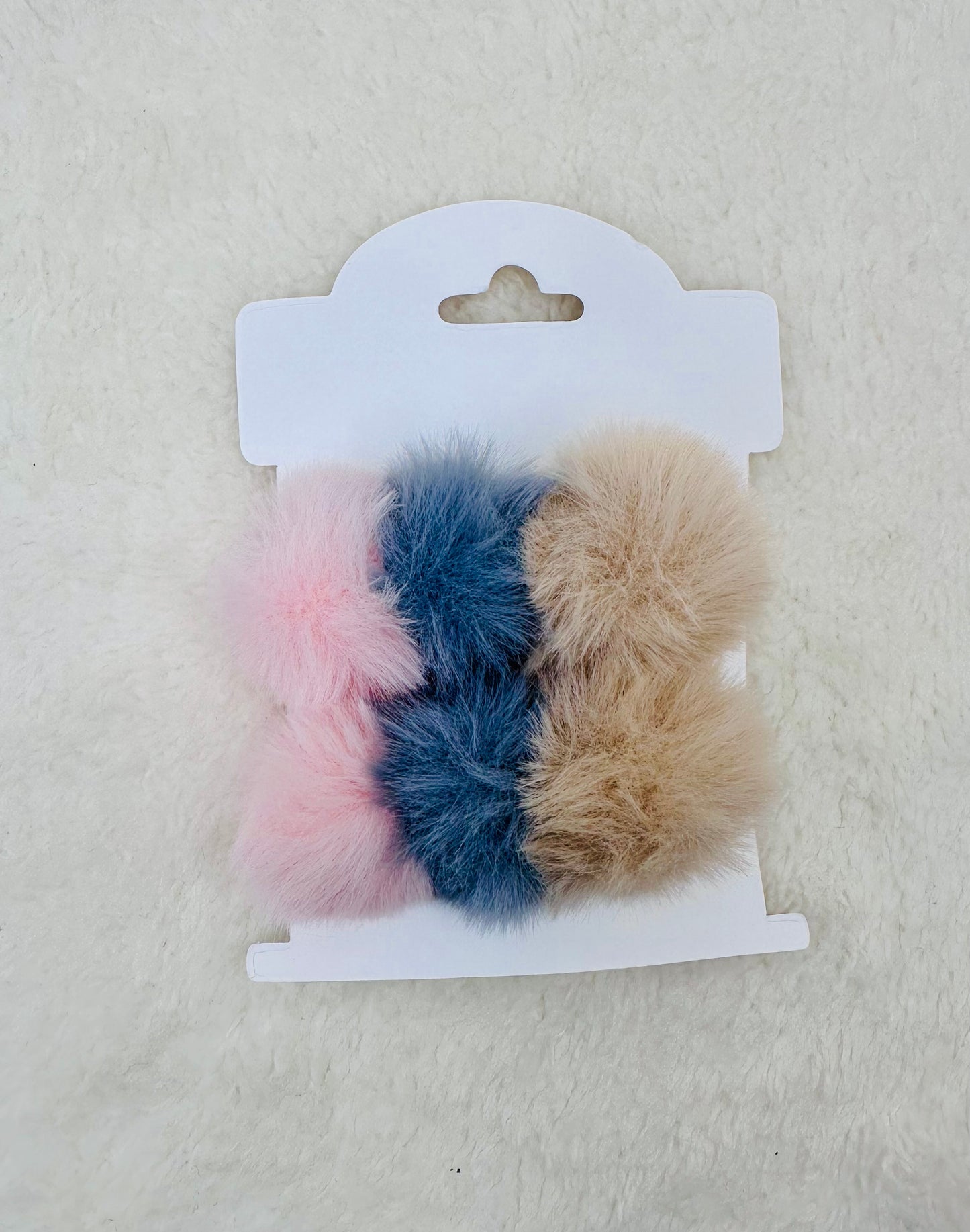 Pom Pom Hair Clips