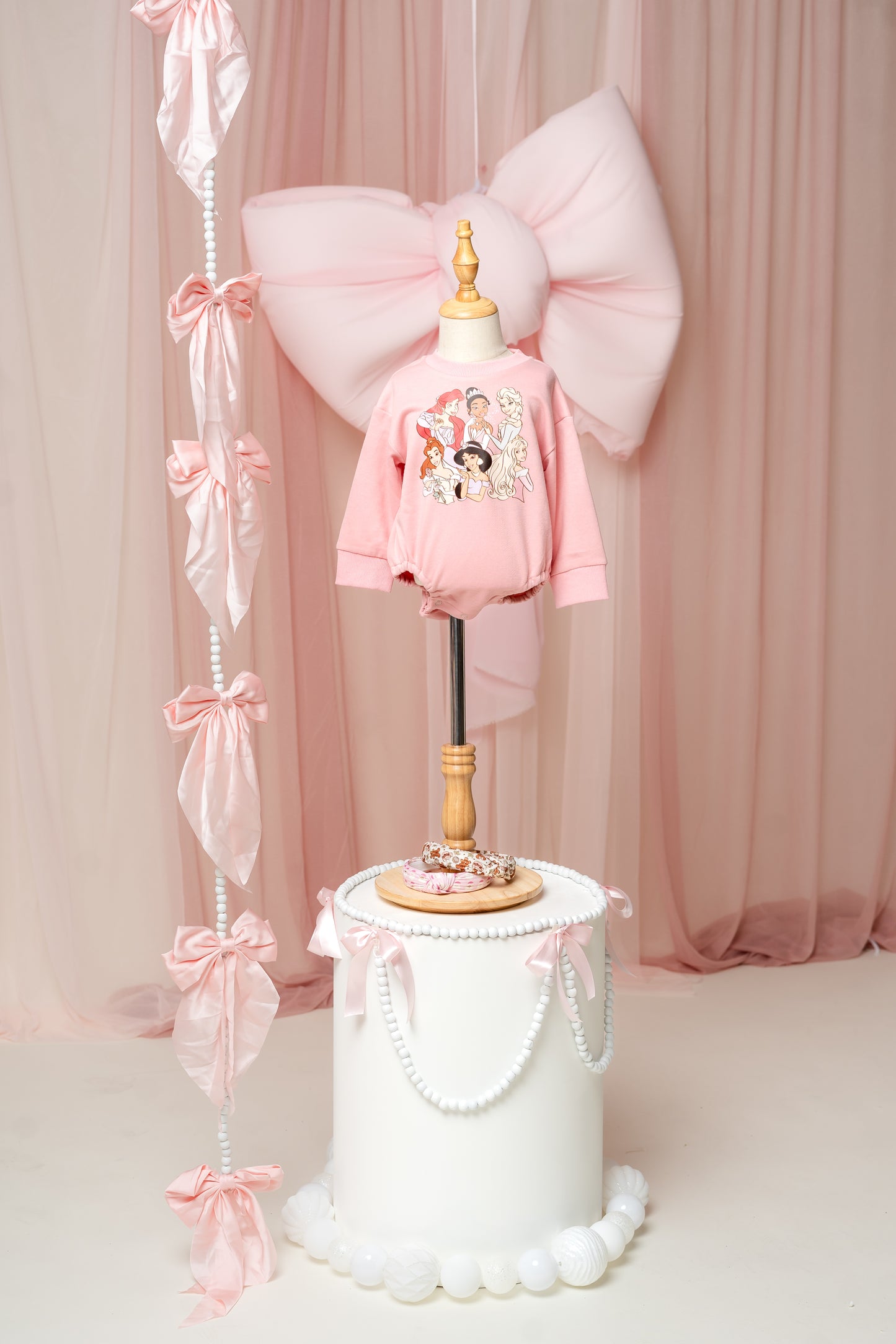 Princess Pink Bubble Romper