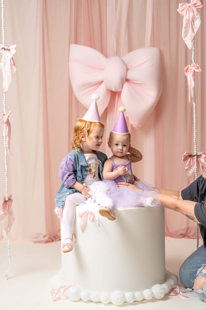 Winter Sisters Lavender Tutu Dress