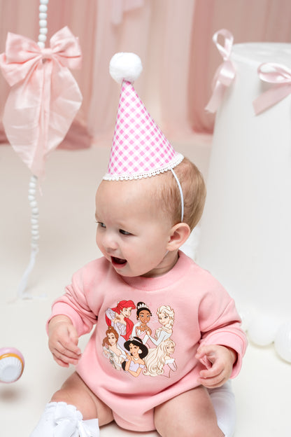 Princess Pink Bubble Romper