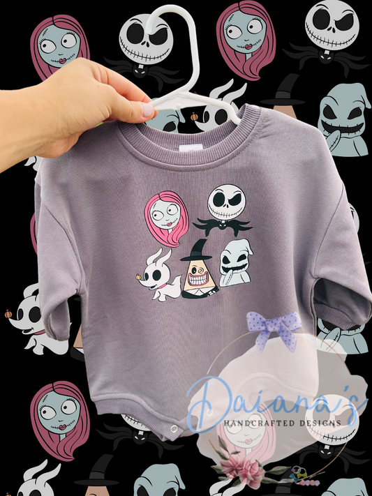 Long Sleeve NBC Bubble Romper