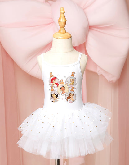 Princess Ornaments Tutu Dress