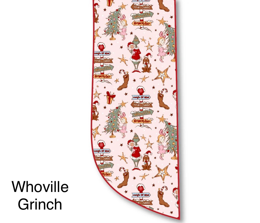 Christmas Themed Fabric Bows