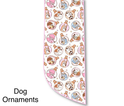 Christmas Themed Fabric Bows