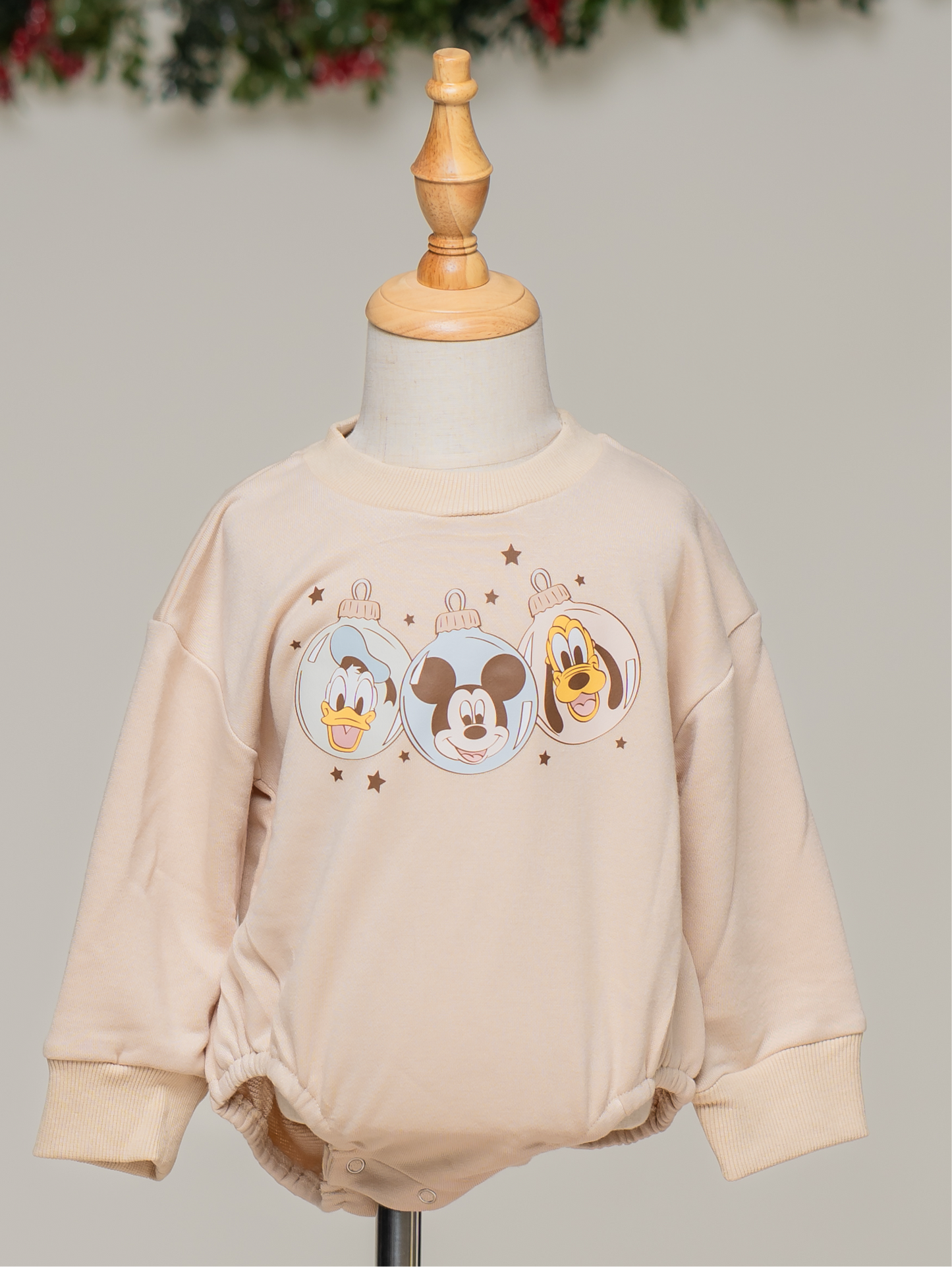 Christmas Mouse Pals Ornaments Bubble Romper