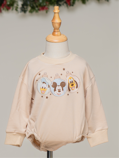 Christmas Mouse Pals Ornaments Bubble Romper