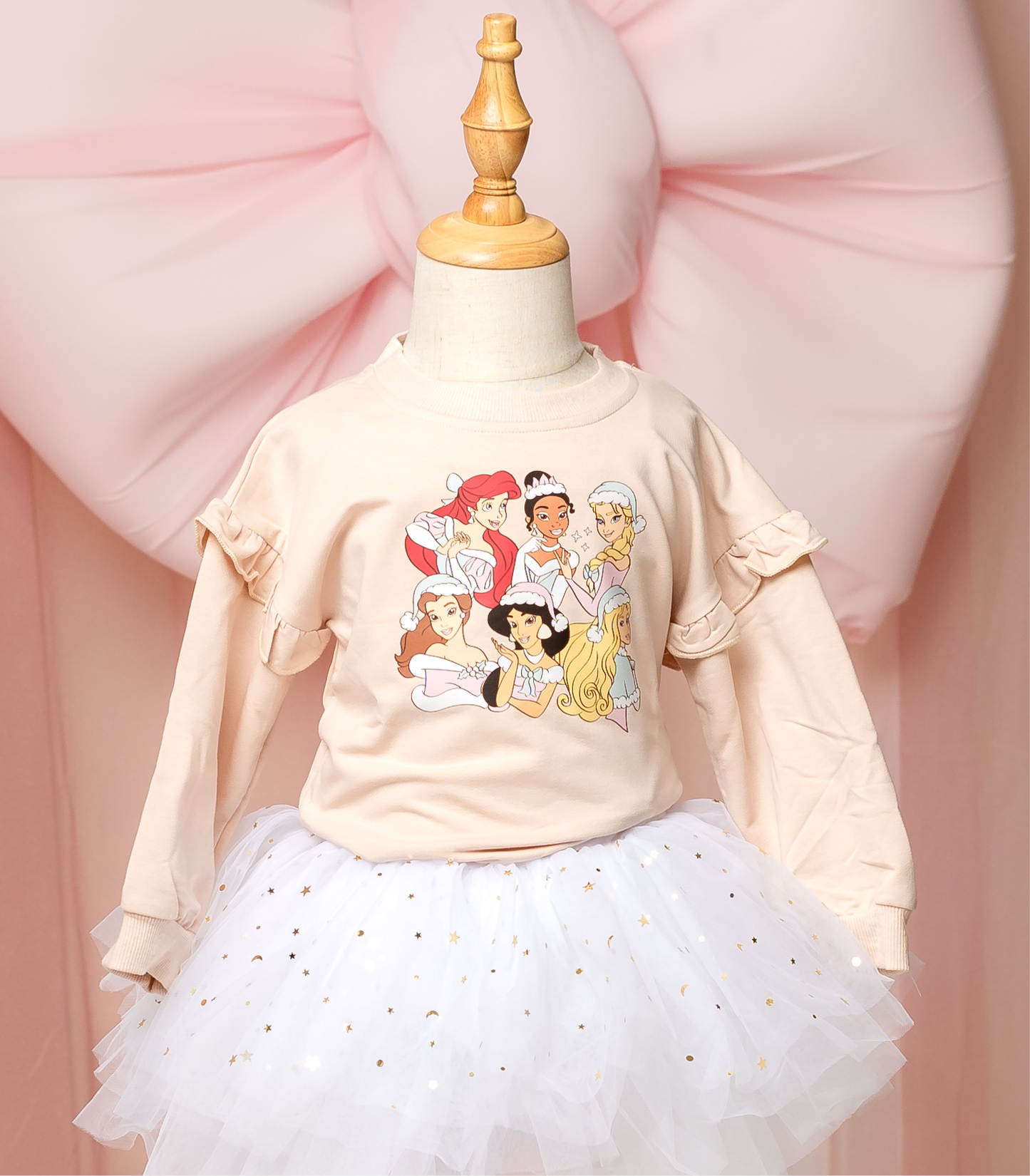 Ruffled Princess Sweatshirt