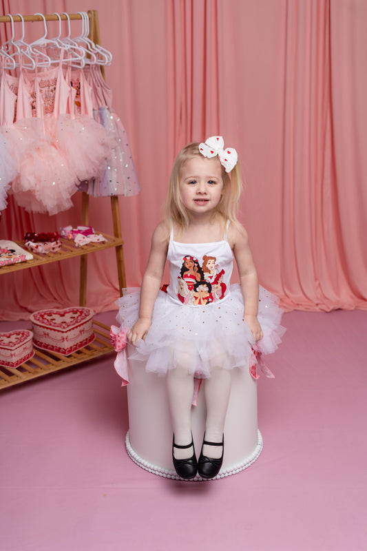 Love themed Princesses Tutu Dress