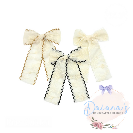 Trim Stitched Bow