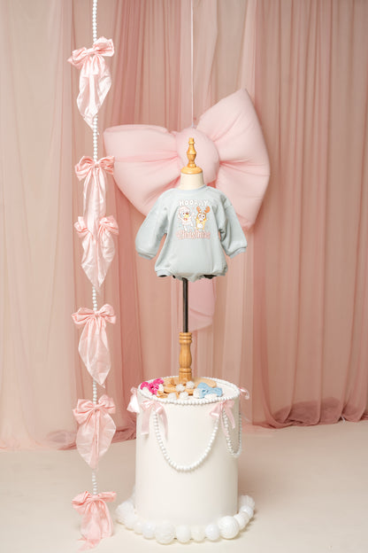 Hooray Christmas Dog Bubble Romper