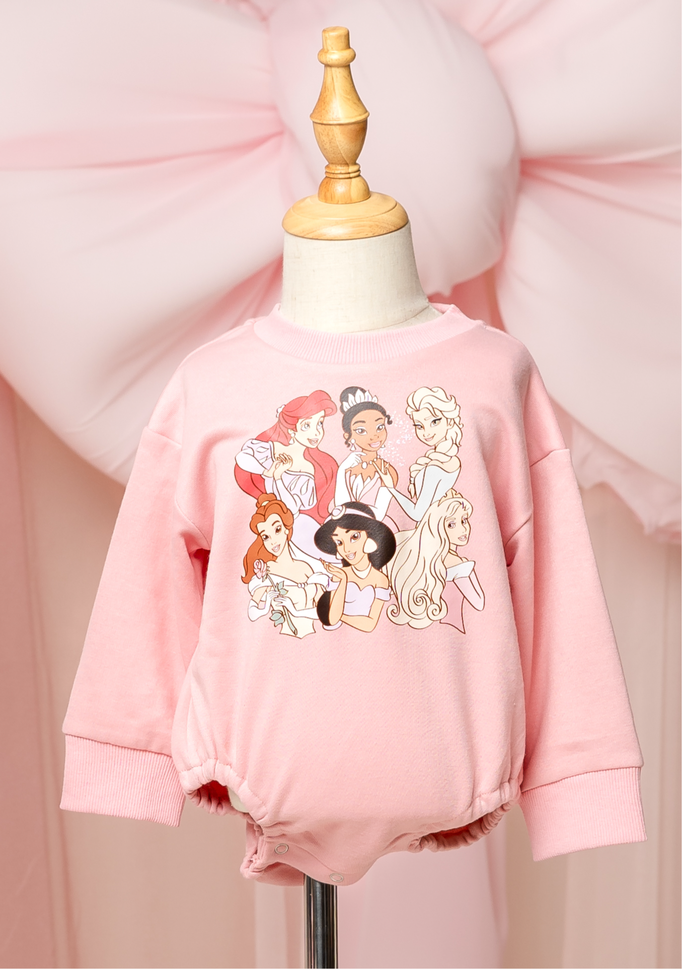 Princess Pink Bubble Romper