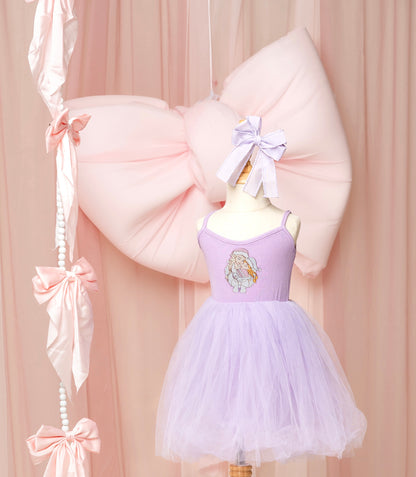 Winter Sisters Lavender Tutu Dress