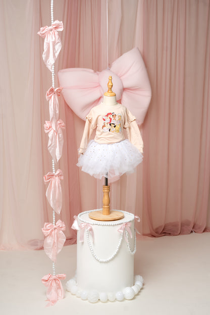 Ruffled Princess Sweatshirt