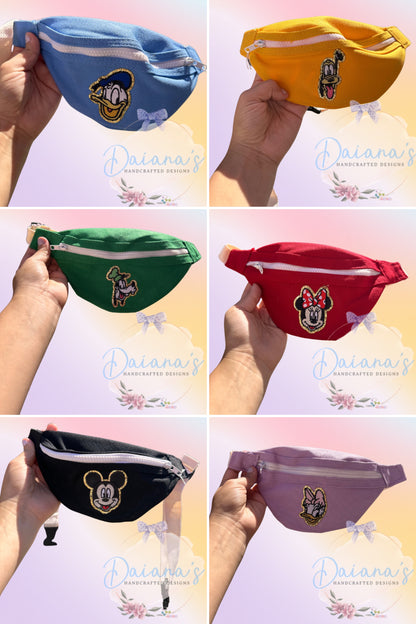 Mouse and Friends Children Fanny Packs