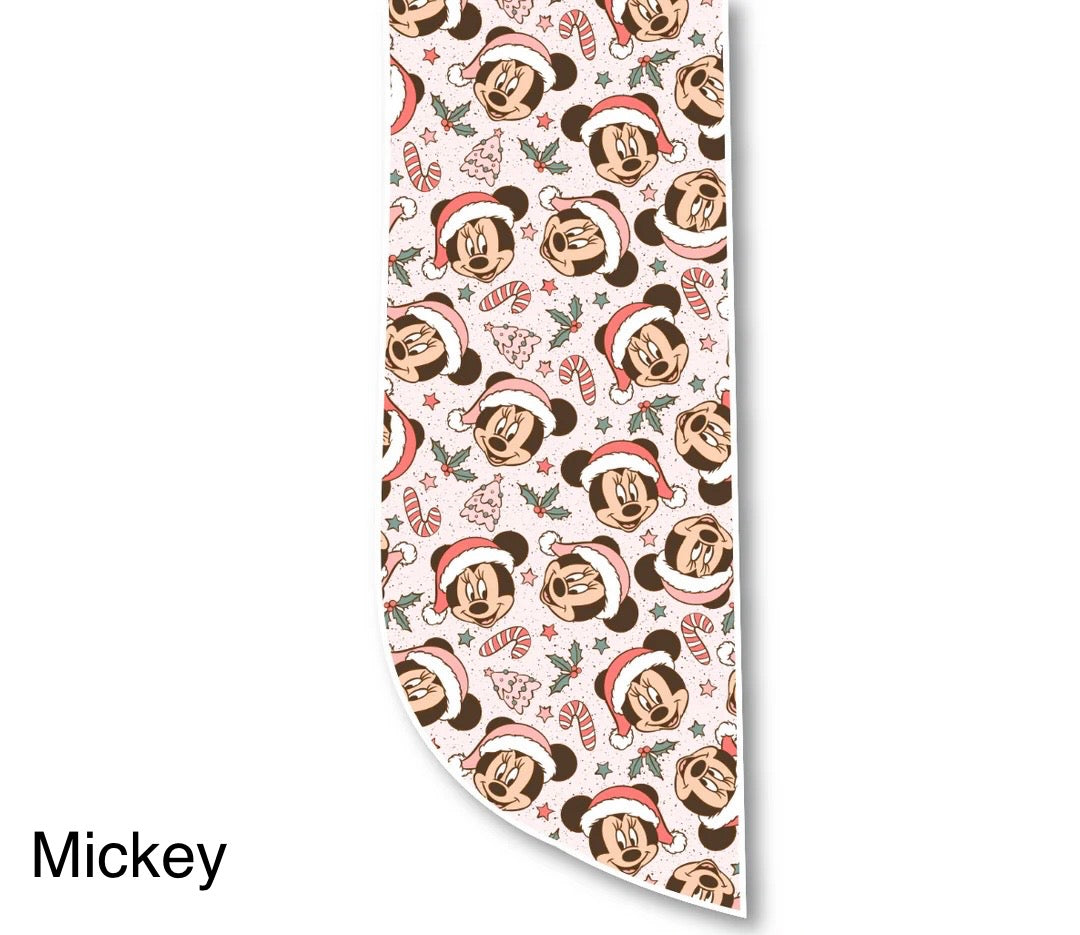 Christmas Themed Fabric Bows