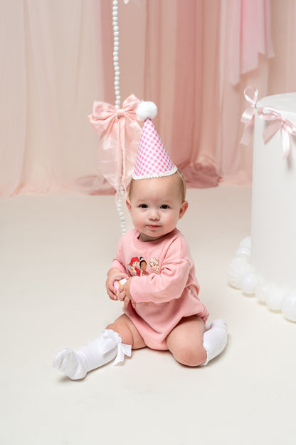 Princess Pink Bubble Romper