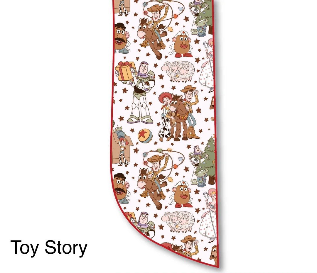 Christmas Themed Fabric Bows