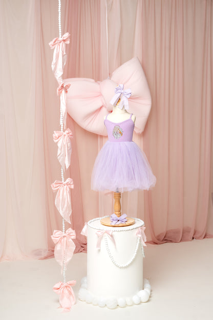 Winter Sisters Lavender Tutu Dress