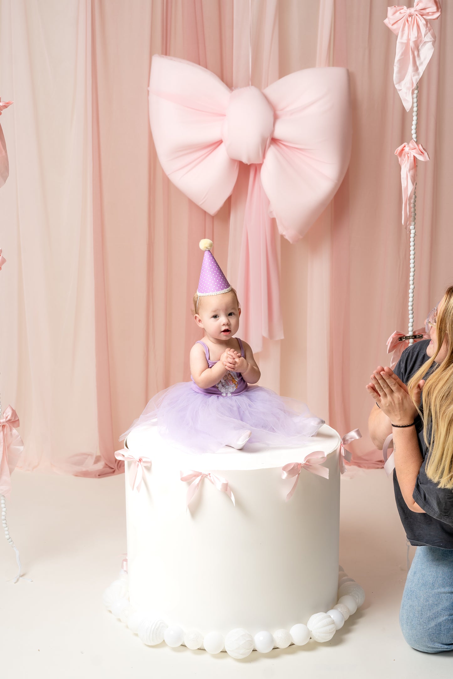 Winter Sisters Lavender Tutu Dress