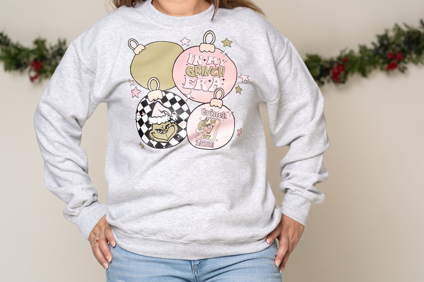 In my Grinch Era Adult Sweatshirt