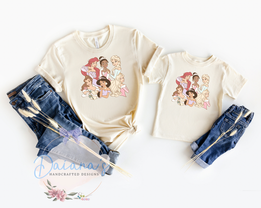 Mommy & Me Natural Princess Park T-Shirt