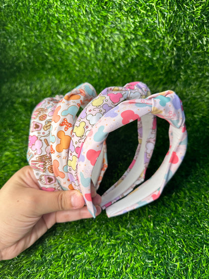Magical Mouse Bowtique Knotted Headband