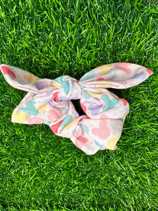 Magical Mouse and Stars Scrunchie