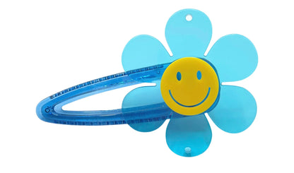 Groovy Smiley Daisy Hair Clip