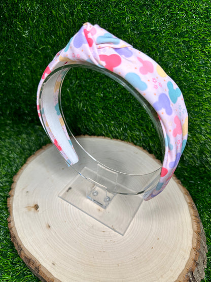 Magical Mouse and Stars Knotted Headband