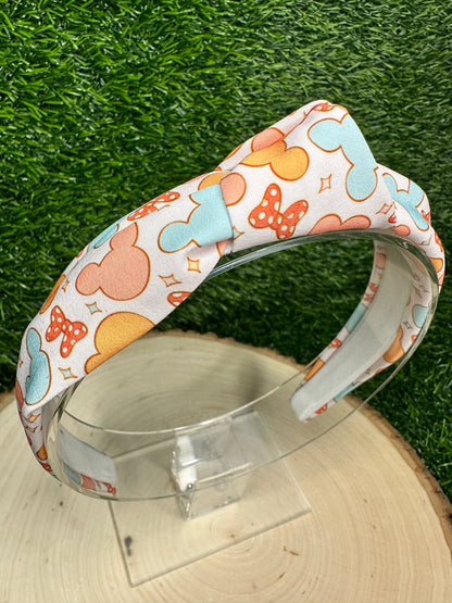 Magical Mouse Bowtique Knotted Headband