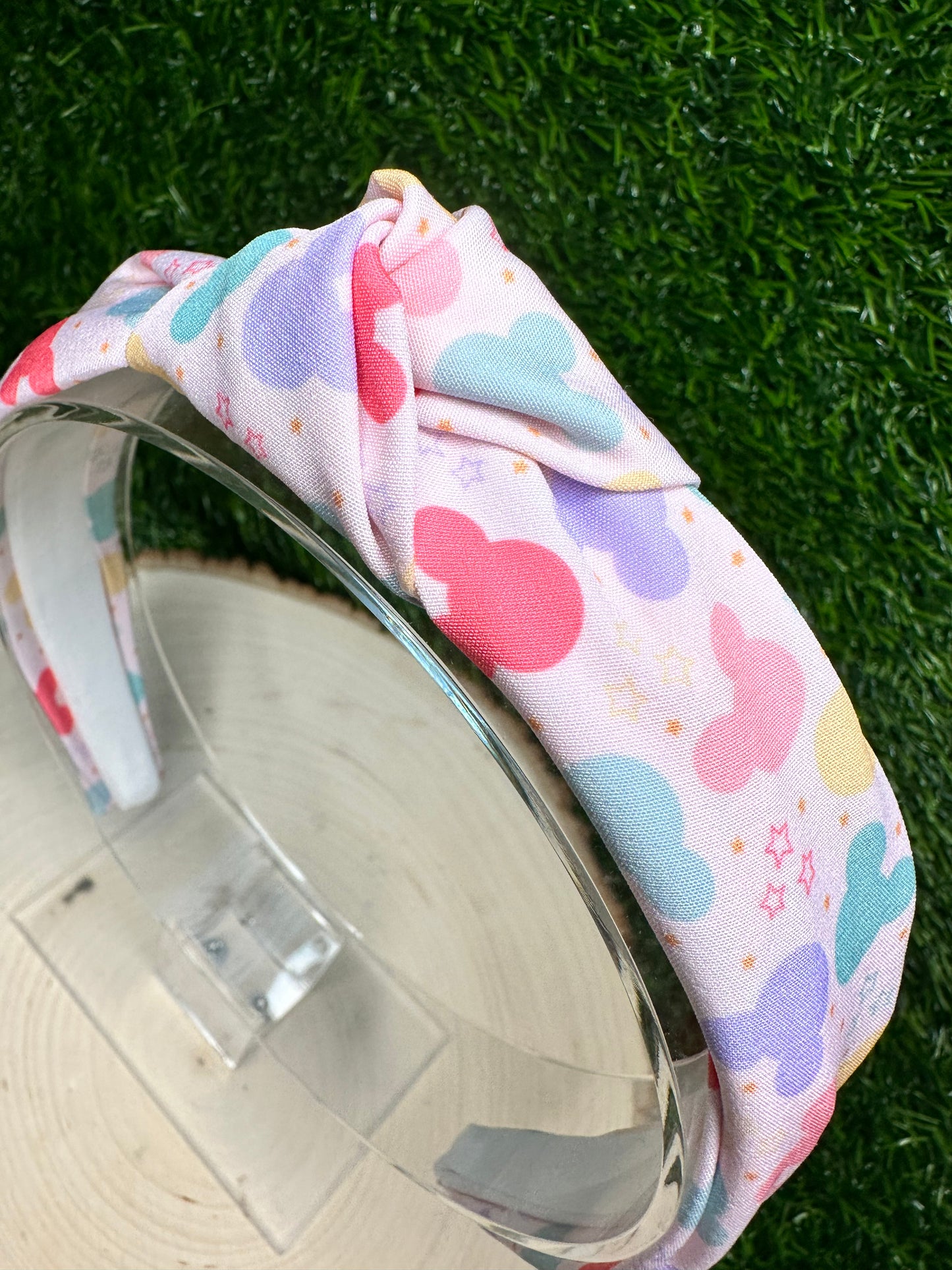 Magical Mouse and Stars Knotted Headband